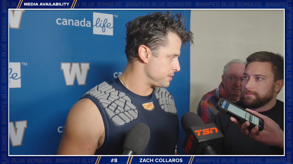 Zach Collaros spoke to the media following Sunday's game against Saskatchewan. FULL VIDEO » #ForTheW