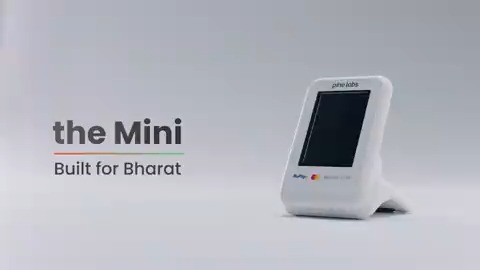 It's a QR sound box. It's a card terminal. It's both. Introducing The Mini. A 2-in-1 payment device for those who always want more. At 1/3 the cost of a regular PoS terminal, the Mini is truly an innovation built for Bharat. Coming soon at a counter near you.