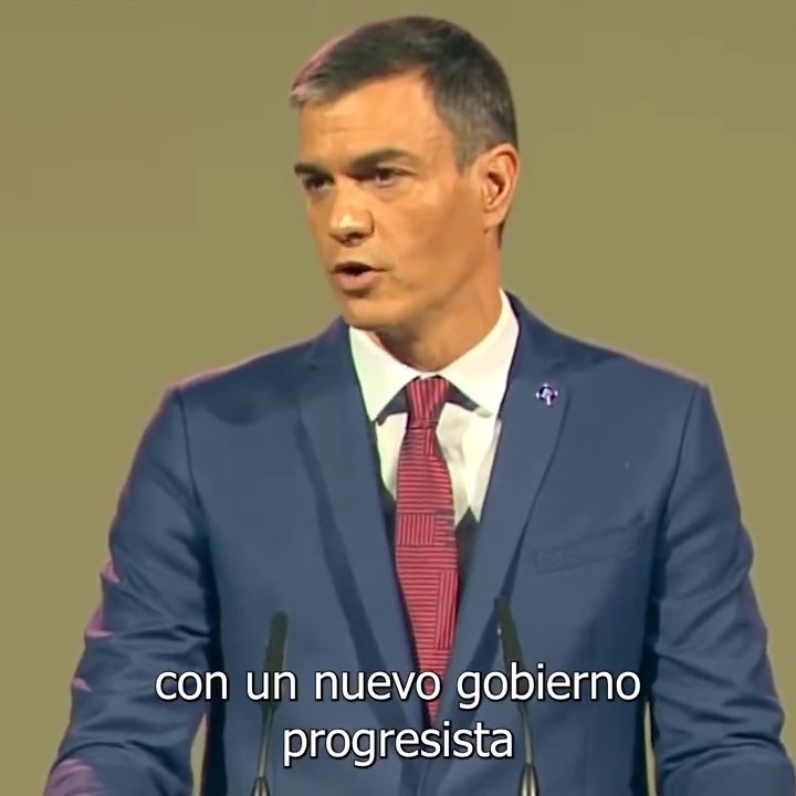 Hemos demostrado que España puede ser una voz respetada e influyente en el mundo. Toca hacerlo cuatro años más. Confío en que contaremos pronto con un gobierno progresista que dé prosperidad, estabilidad y convivencia. Encarando el futuro sin temor, con ambición y con audacia.