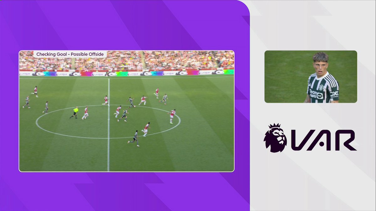 "You can't argue with it" 🤷‍♂️ "That is clutching at straws" 😬 The Ref Watch panel discuss Alejandro Garnacho's goal vs Arsenal that was ruled offside ❌