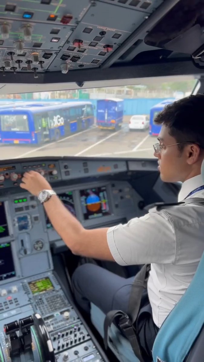 Ready for take-off. #goIndiGo #IndiaByIndiGo #Pilot #Aviation