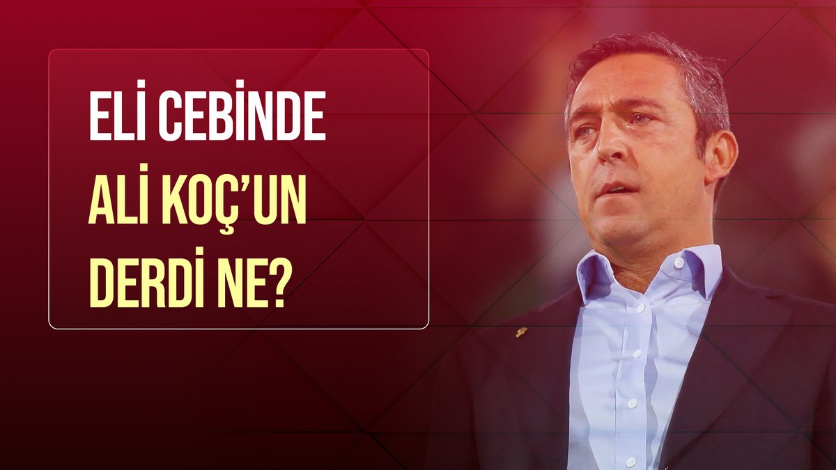 Ali Koç eli cebinde derdi ne? Neden böyle yapıyor? Kime, Ne mesaj veriyor?