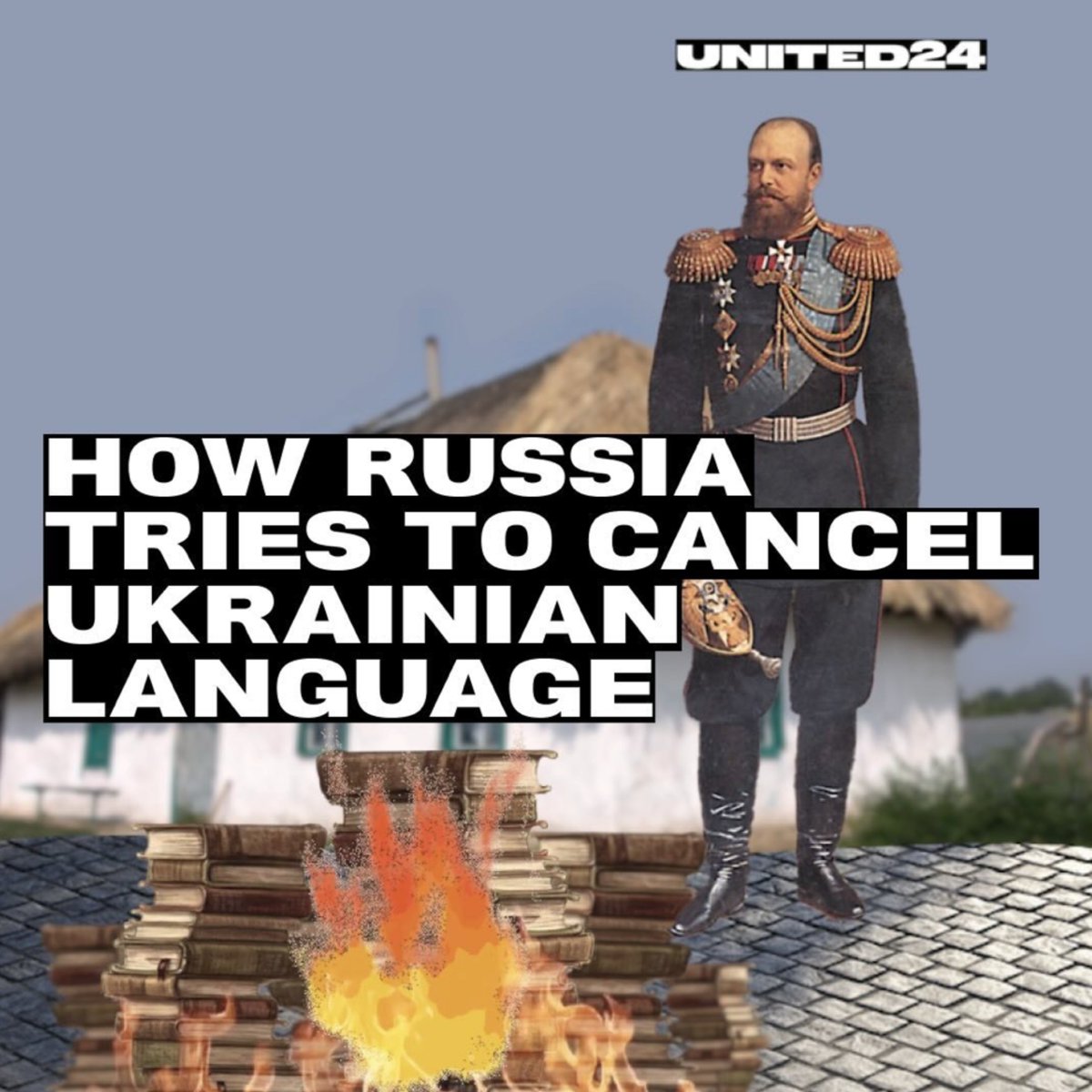 While the UN can't find evidence of genocide in Ukraine, here's a video about how Russia is trying to erase the Ukrainian language (again).