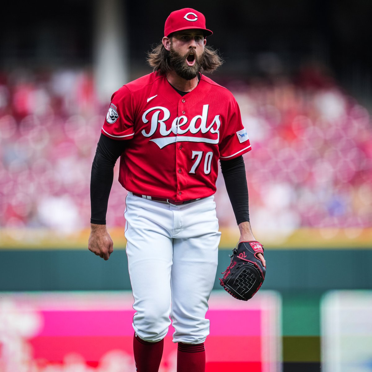 Missed seeing Tejay Antone ⚾'s energy on the mound.
