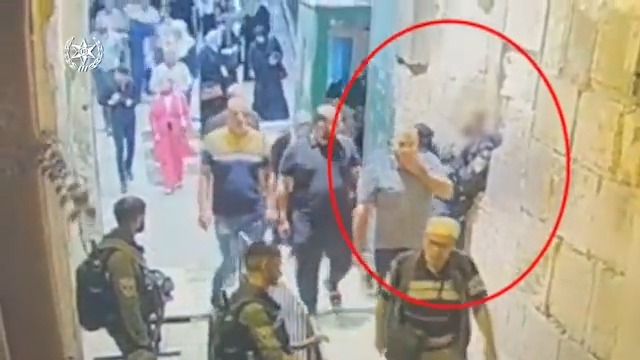 תיעוד ניסיון פיגוע הדקירה בעיר העתיקה בירושלים Haim Goldich | חיים גולדיטש