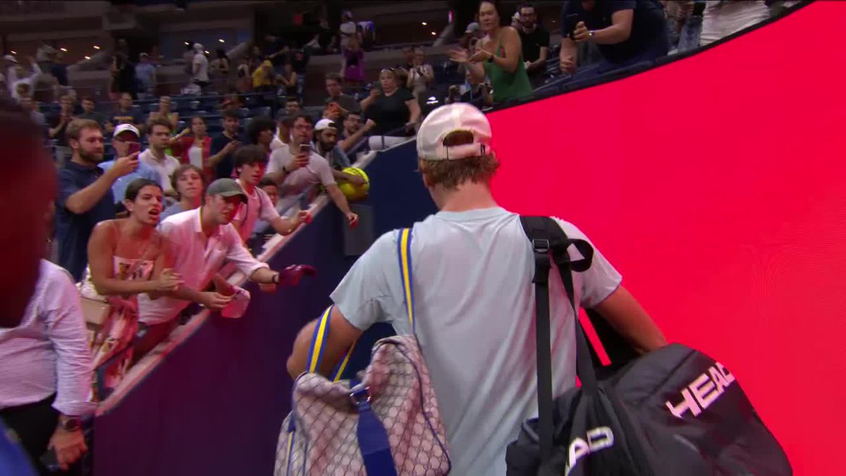 What an effort from Jannik Sinner 👏