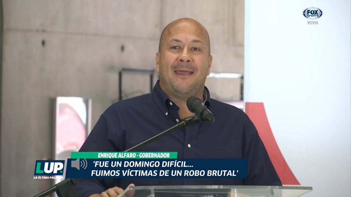 ❌ '¿QUÉ HACE UN GOBERNADOR HABLANDO DE UN ROBO DE FUTBOL? QUE CUIDE A LA POBLACIÓN, QUE CUIDE LOS ROBOS DE SU CIUDAD' Enrique Alfaro se mostró indignado hablando del partido de Chivas... ¿por? 🤨 #LUP