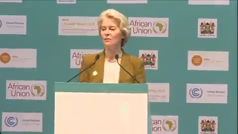 "Setting a price on carbon emissions is one of the most efficient tools in our hands. Because it fosters innovation. Because it makes heavy polluters pay. Let's bring a proposal for global carbon pricing at COP28 UAE." — President Ursula von der Leyen at the Africa Climate Summit.