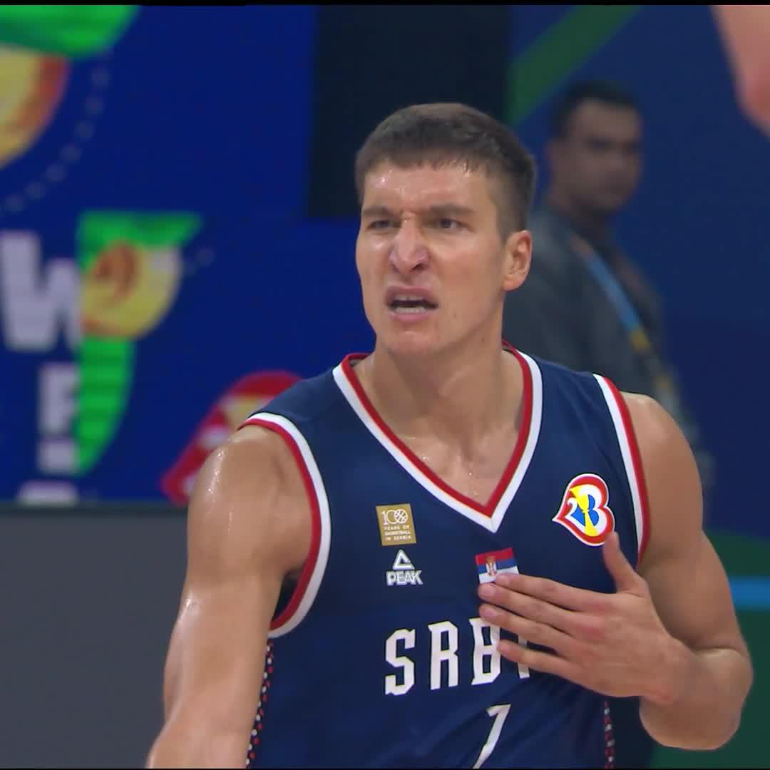 Bogi hit the “too small” 😳🫳 #FIBAWC x #WinForSrbija 🇷🇸