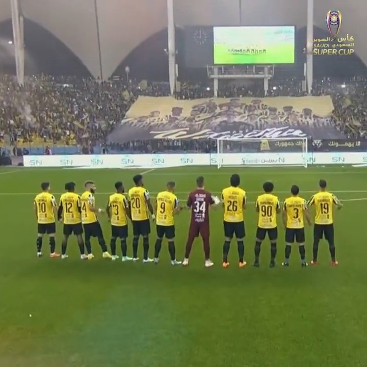 الـ نادي الاتحاد السعودي حاضرًا في المواعيد الكبرى 🟡⚫ كل التوفيق لممثل الوطن في #كأس_العالم_للأندية 🏆 #هلا_بالابطال
