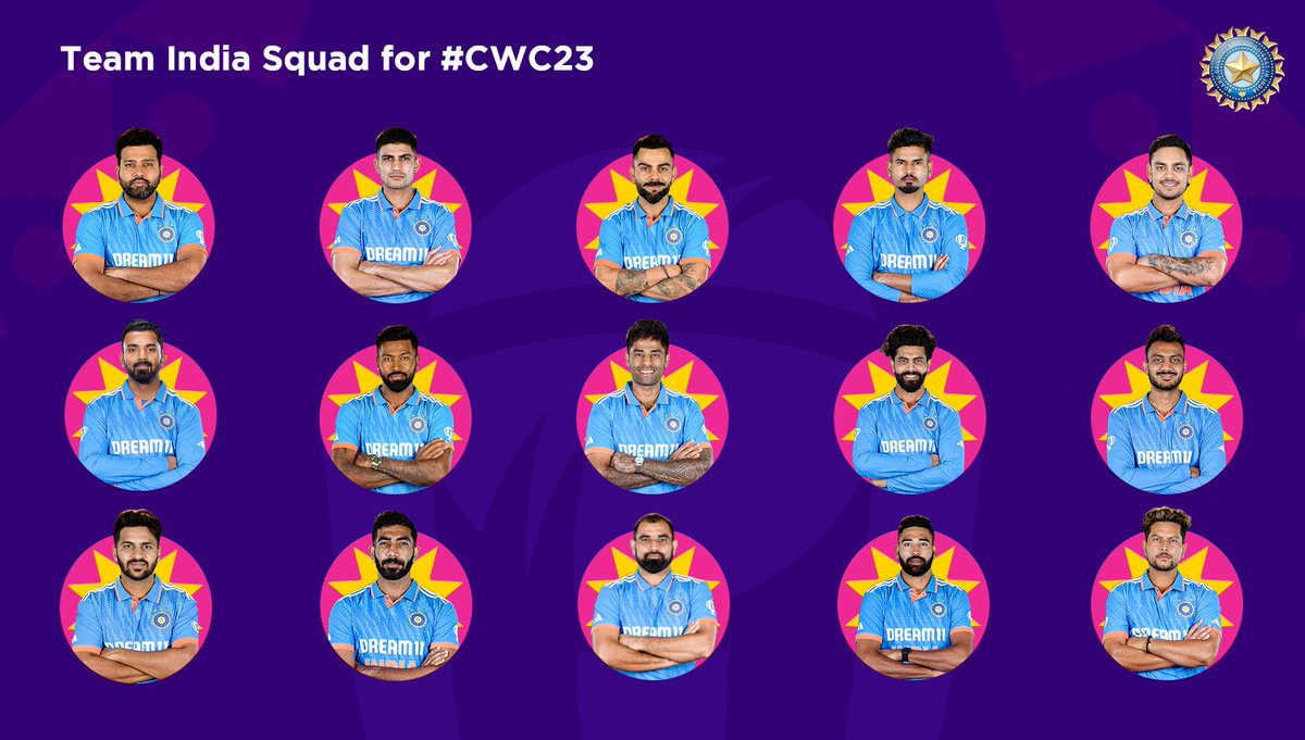 ๐ช๐ ๐๐ฅ๐ ๐ง๐๐๐ ๐๐ก๐๐๐! ๐ฎ๐ณ ๐ #CWC23 | #TeamIndia