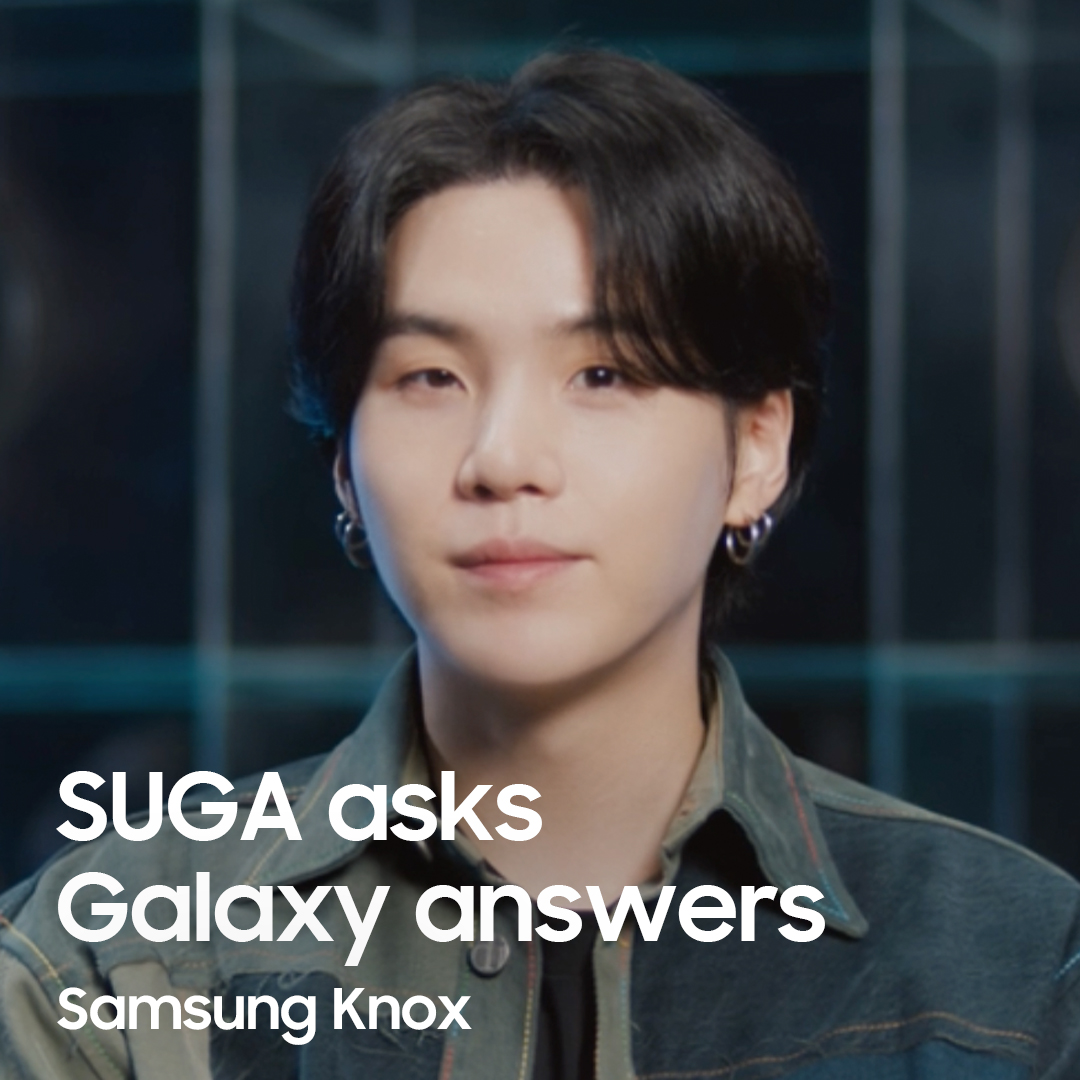 #SamsungKnox helps to protect #SUGA of 방탄소년단’s personal data around-the-clock. #GalaxyxSUGA Learn more: