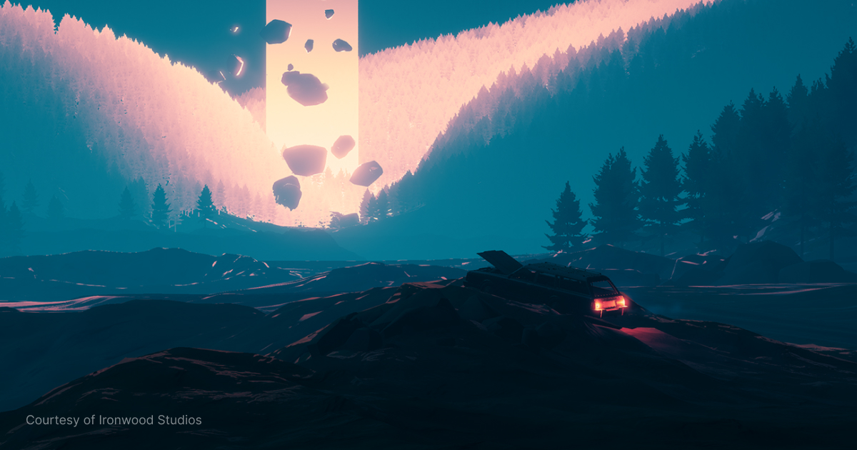 We talked to Ironwood Studios about indie development and nailing the feel of driving survival 🚗 Find out how Unreal Engine helped the studio fill out its weird and dangerous portrayal of the Pacific Northwest, in Pacific Drive: