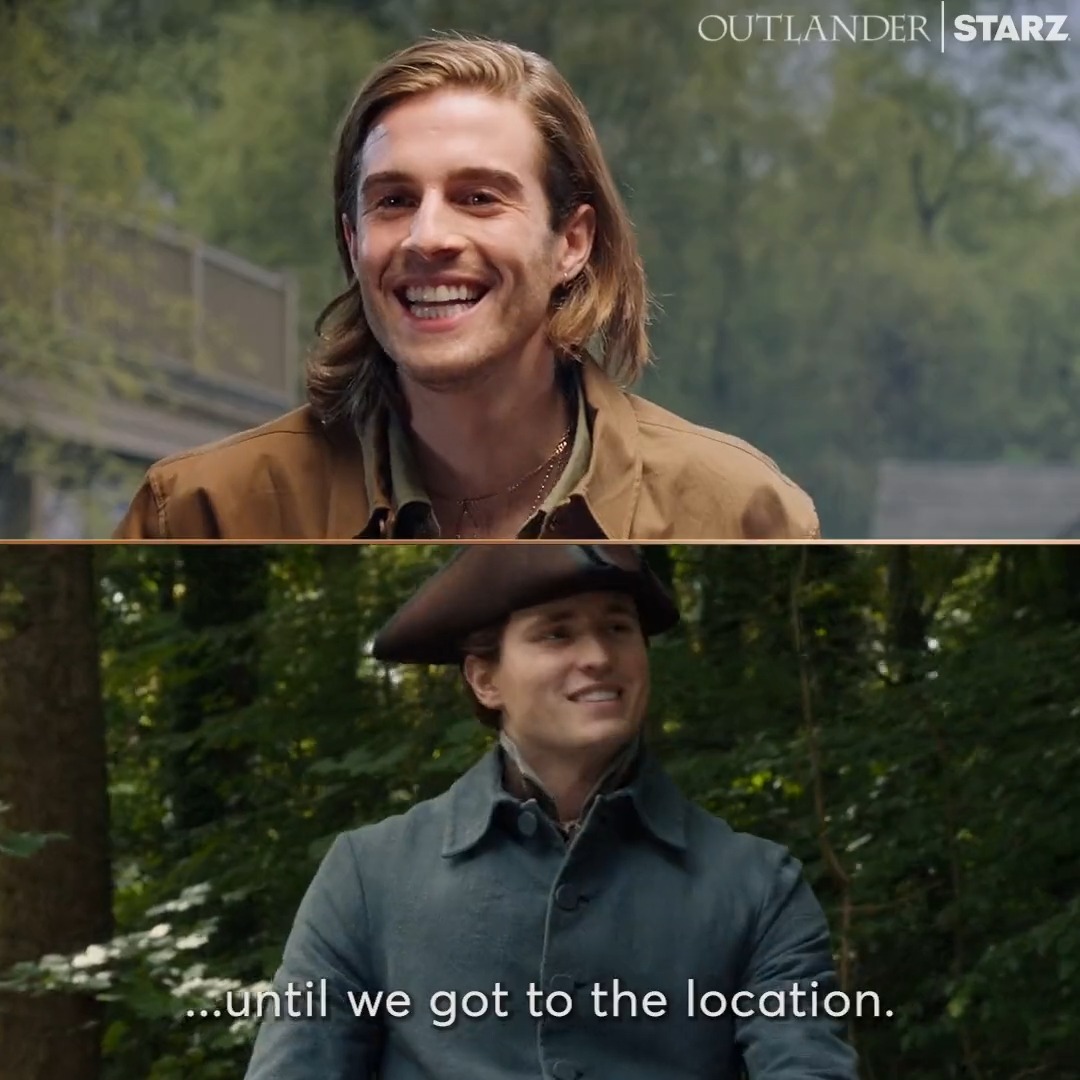 .Joey Phillips is a cart-drivin' pro! #Outlander (previously recorded)