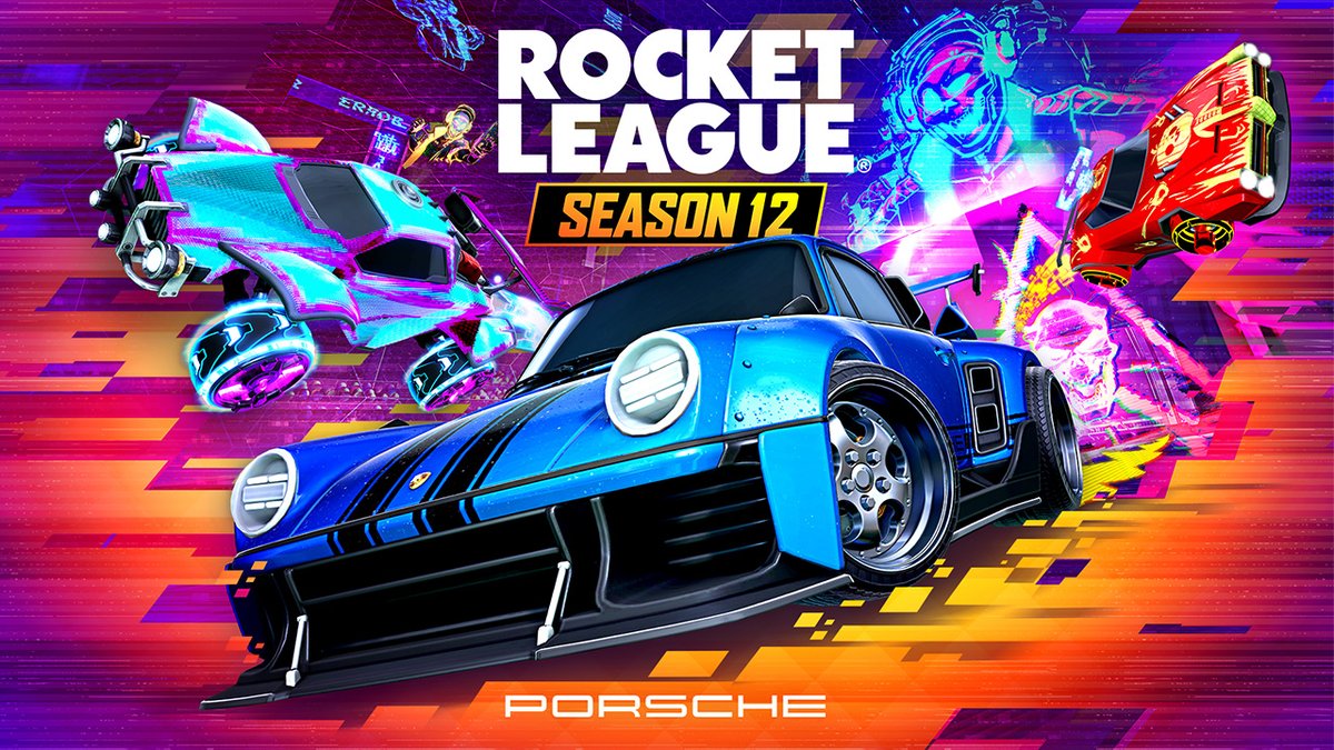 Zero Day and Season 12 are just one day away! 🚗 Porsche 911 Turbo &amp; RLE 🗺️ Neo Tokyo (Hacked) 🚀 New Rocket Pass Rewards Learn More:
