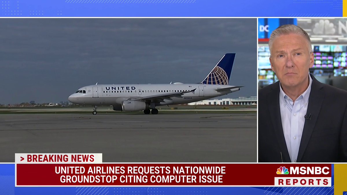 BREAKING: United Airlines requests nationwide groundstop citing a computer issue.