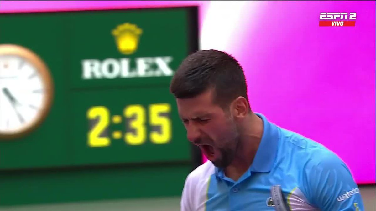 ¡Tremenda descarga de Djokovic tras avanzar a una nueva semifinal en el #USOpen! ⭐ Mirá todas las canchas en starplusla ▶️