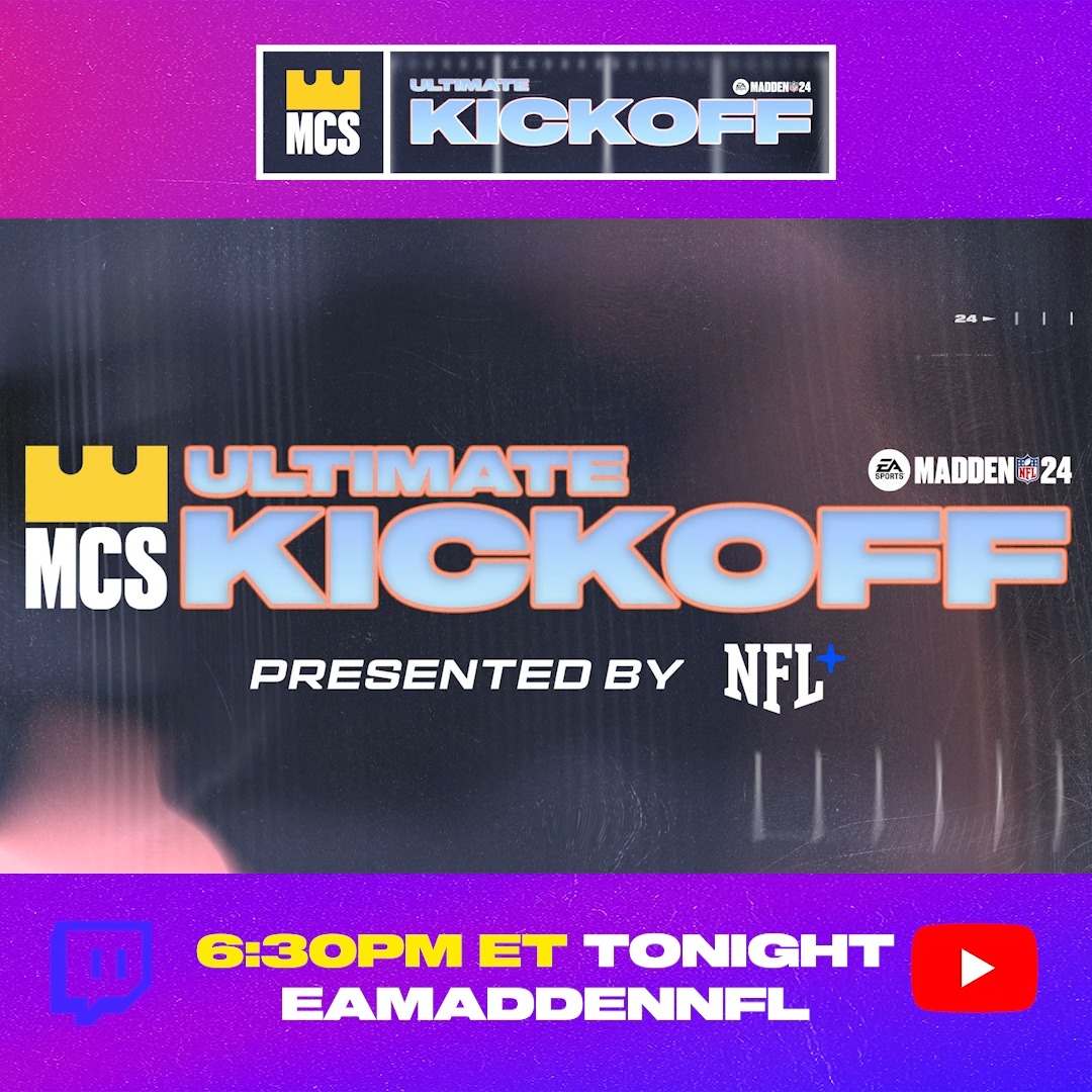 🚨 Madden Championship Series Ultimate Kickoff is LIVE 💰 $200K 🥇 Champion 📺 #Madden24