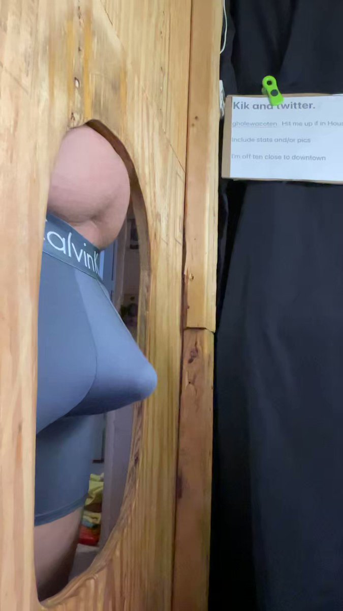Number 4. Just left. Rim too. 🥵🔥🥵🔥 look at that Precum leaking out! I think he loved it . #Gloryhole #Hottie #Houstongloryhole #kikgholewacoten #Stud #woodengloryhole