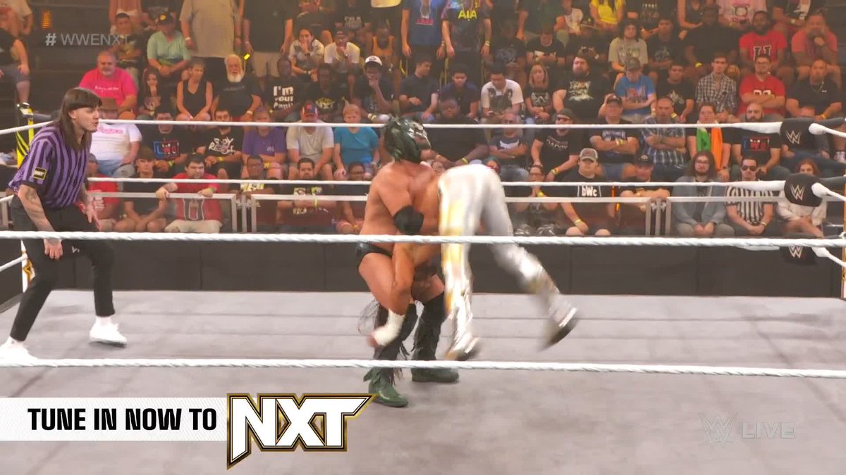 WHAT DID YOU JUST DO Dominik?!?! #WWENXT