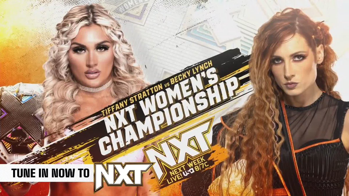 You DO NOT want to miss next week... Shaping up to be one of the biggest #WWENXT's EVER!