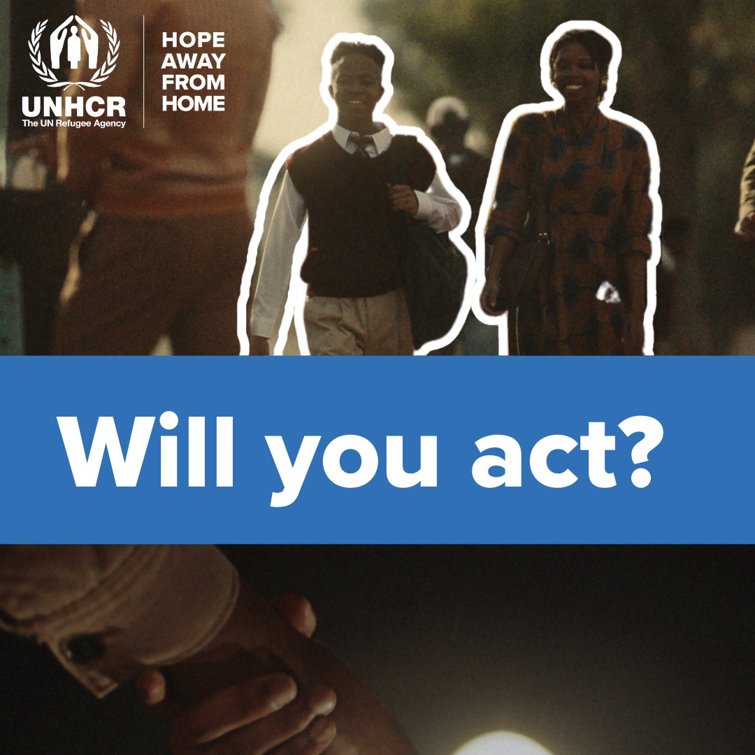 Becoming a refugee is not a choice. But how we act and how we respond is. Will you help protect the right to seek safety? #HopeAwayFromHome
