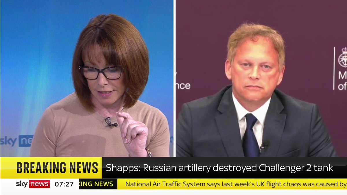 Does the new Defence Secretary know how many ranks there are in the Army? Over to you Rt Hon Sir Grant Shapps 👇 #KayBurley UF