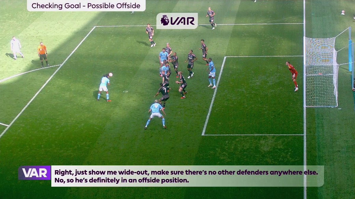 Inside the VAR discussion on Nathan Ake's goal against Fulham 📺