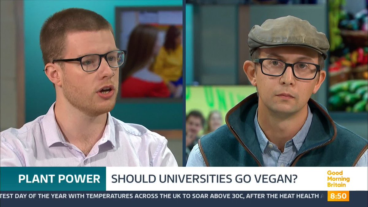 'Serving meat and dairy at a university is akin to serving cigarettes at a lung cancer conference.' More than 650 academics have called on British Universities to commit to 100% plant-based catering. Is it time to make Universities go vegan?