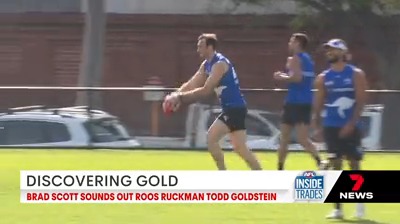 Bombers coach Brad Scott is continuing his attempted raid on his old club. Tom Browne 7AFL #7NEWS