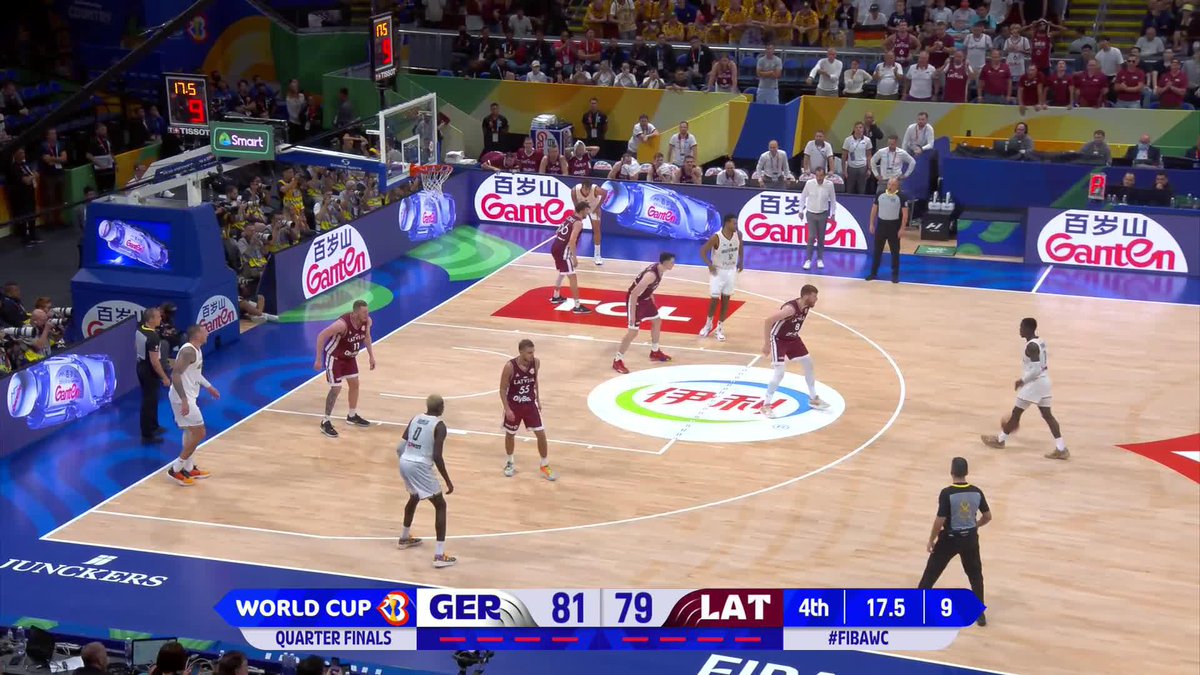 DAVIS BERTANS FOR THE WIN... NOT GOOD, GERMANY MOVE ON TO THE SEMI-FINALS. 🤯 #FIBAWC