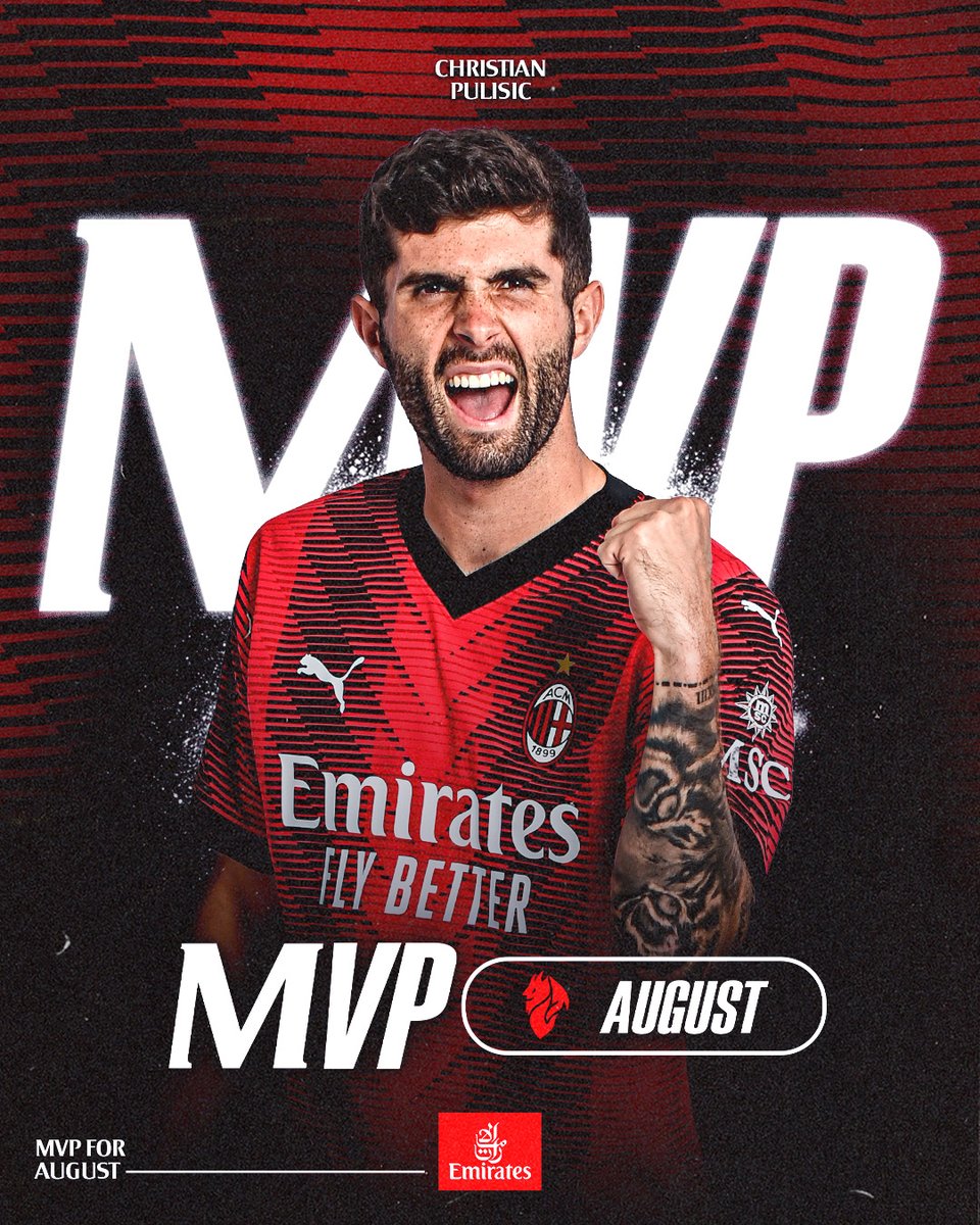 What an impact, @Pulisic! ๐๐บ๐ธ More of this ๐ Emirates | #SempreMilan