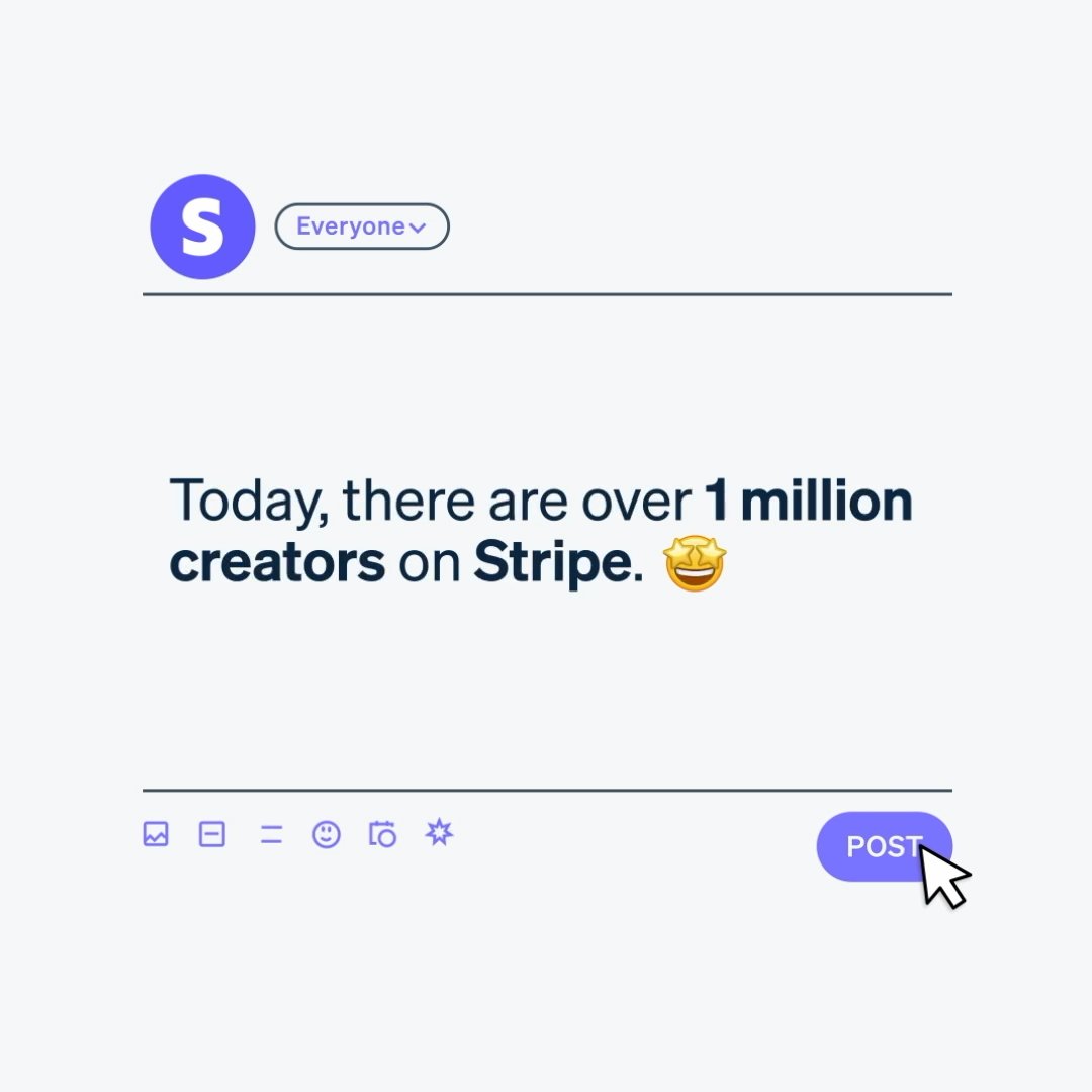 We analyzed the growth of the creator economy on Stripe and found something surprising: it’s growing unexpectedly fast. Most of that growth is international. 50 platforms on Stripe have onboarded 1M+ creators and paid out $25B+ in earnings.