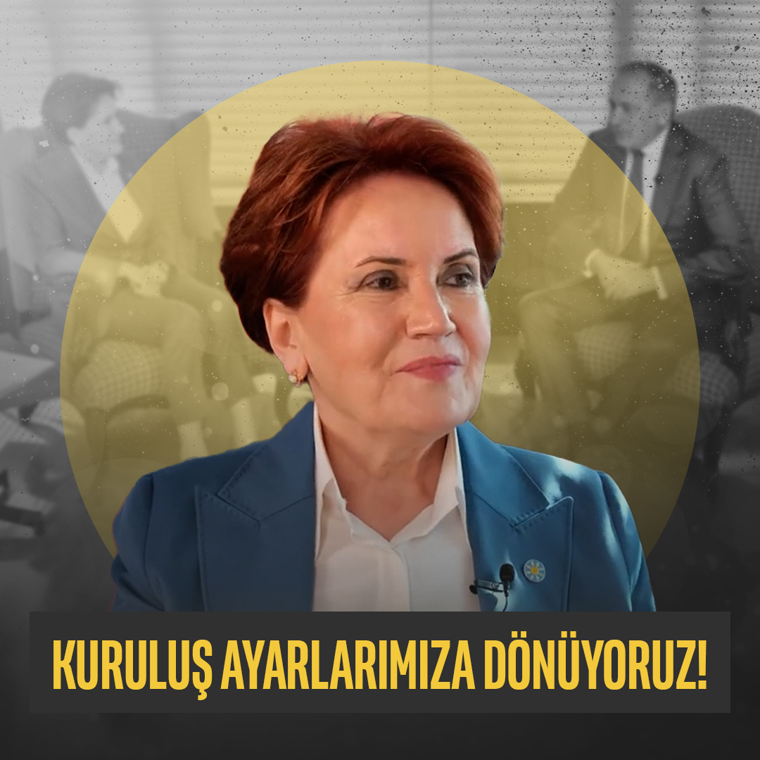 Kuruluş ayarlarımıza dönüyoruz…