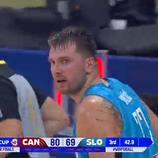 LUKA DOESN'T MAKE SENSE 🤯 #FIBAWC x #WinForSlovenia 🇸🇮
