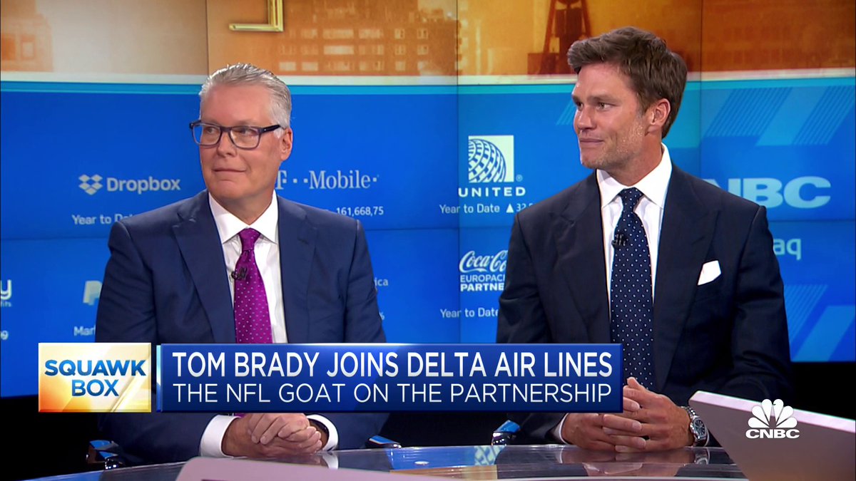 NFL superstar Tom Brady is joining $DAL as a strategic advisor. Tom Brady and Delta CEO Ed Bastian join to discuss their new partnership: