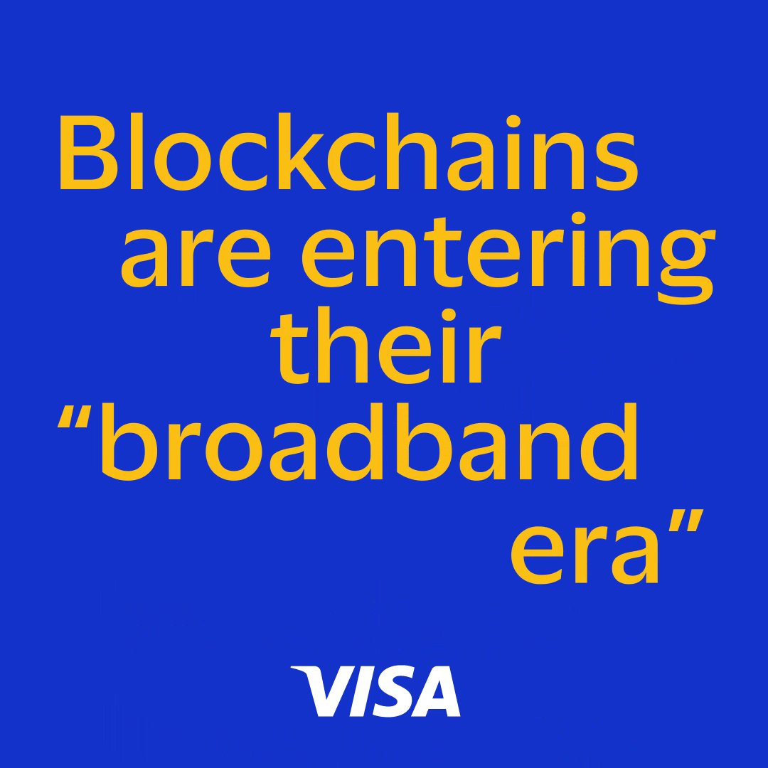 The early internet had its fair share of skeptics. Today, it’s blockchain's turn. Cuy Sheffield, Head of Crypto, explains Visa's POV on #blockchain networks and why financial institutions should take note: