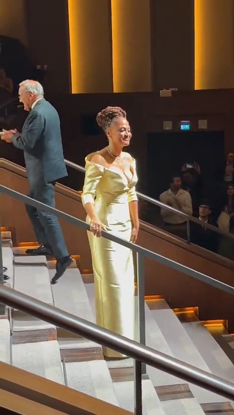 Ava DuVernay gets a nine-minute standing ovation for 'Origin' at #Venezia80