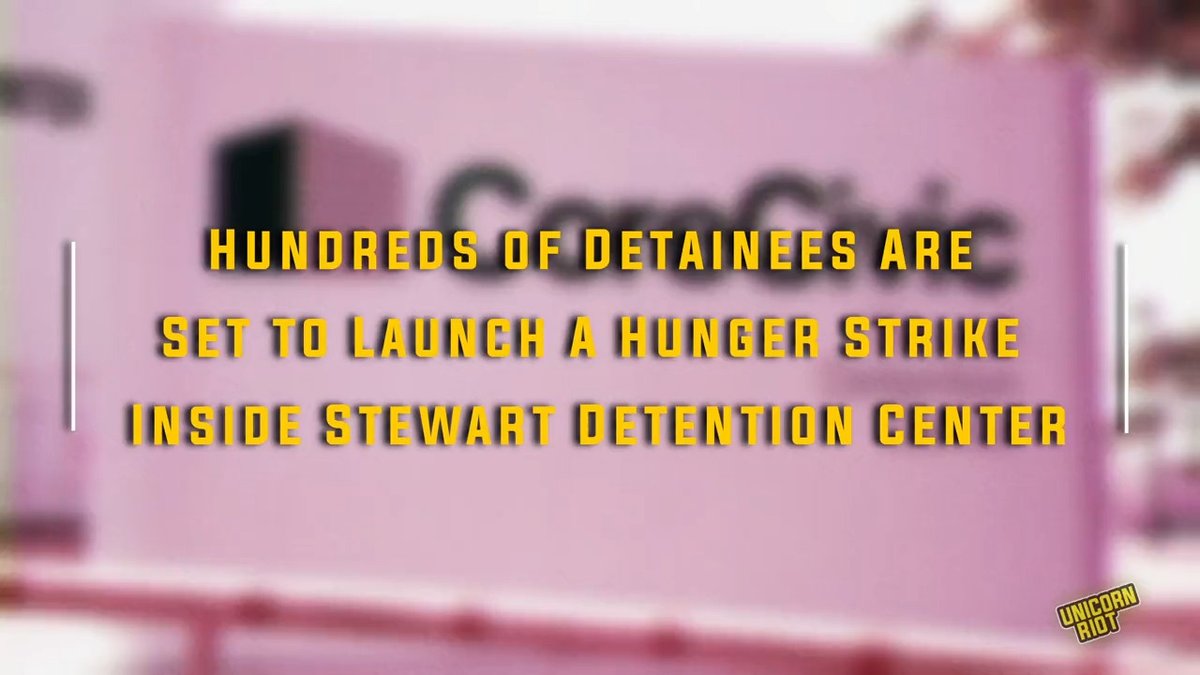 People detained at the Stewart Detention Center recently announced plans for a hunger strike in response to inedible food and inhumane conditions inside the notorious Immigration and Customs Enforcement (ICE) facility in rural southwest Georgia. Full article: