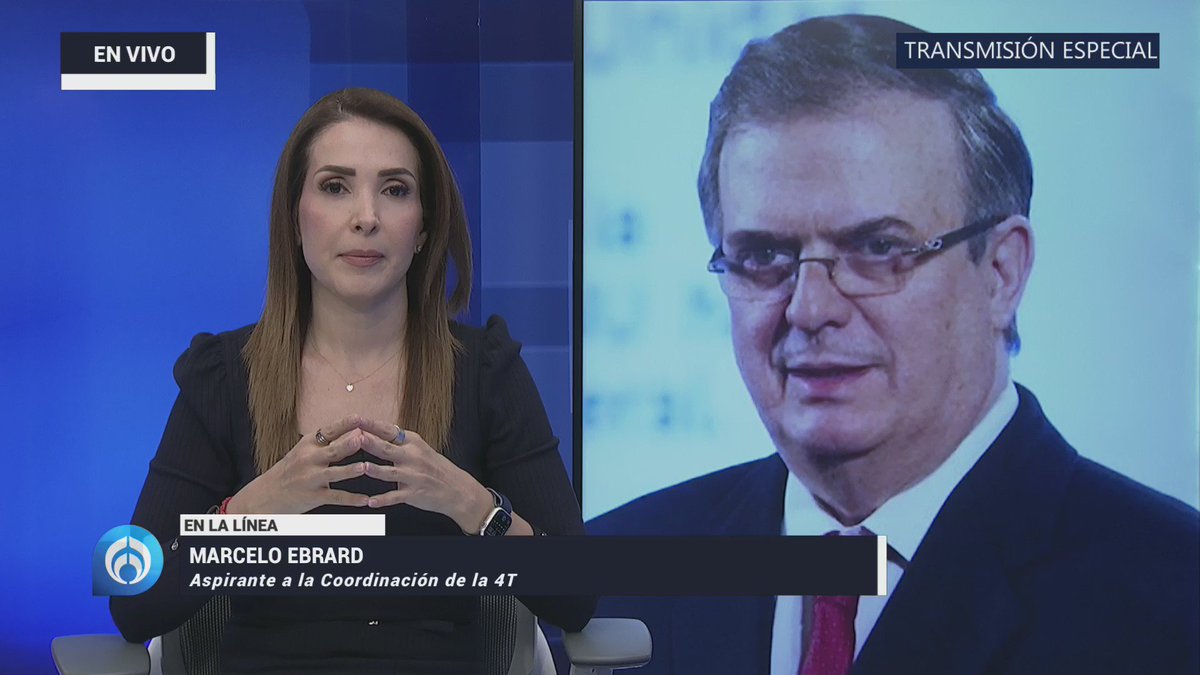 #ÚLTIMAHORA | Marcelo Ebrard informa que el lunes tomará una decisión del camino que tomará; "siempre estará vigente la posibilidad de contender en las elecciones de 2024", aseguró #Sucesión2024 #AzucenaxFórmula