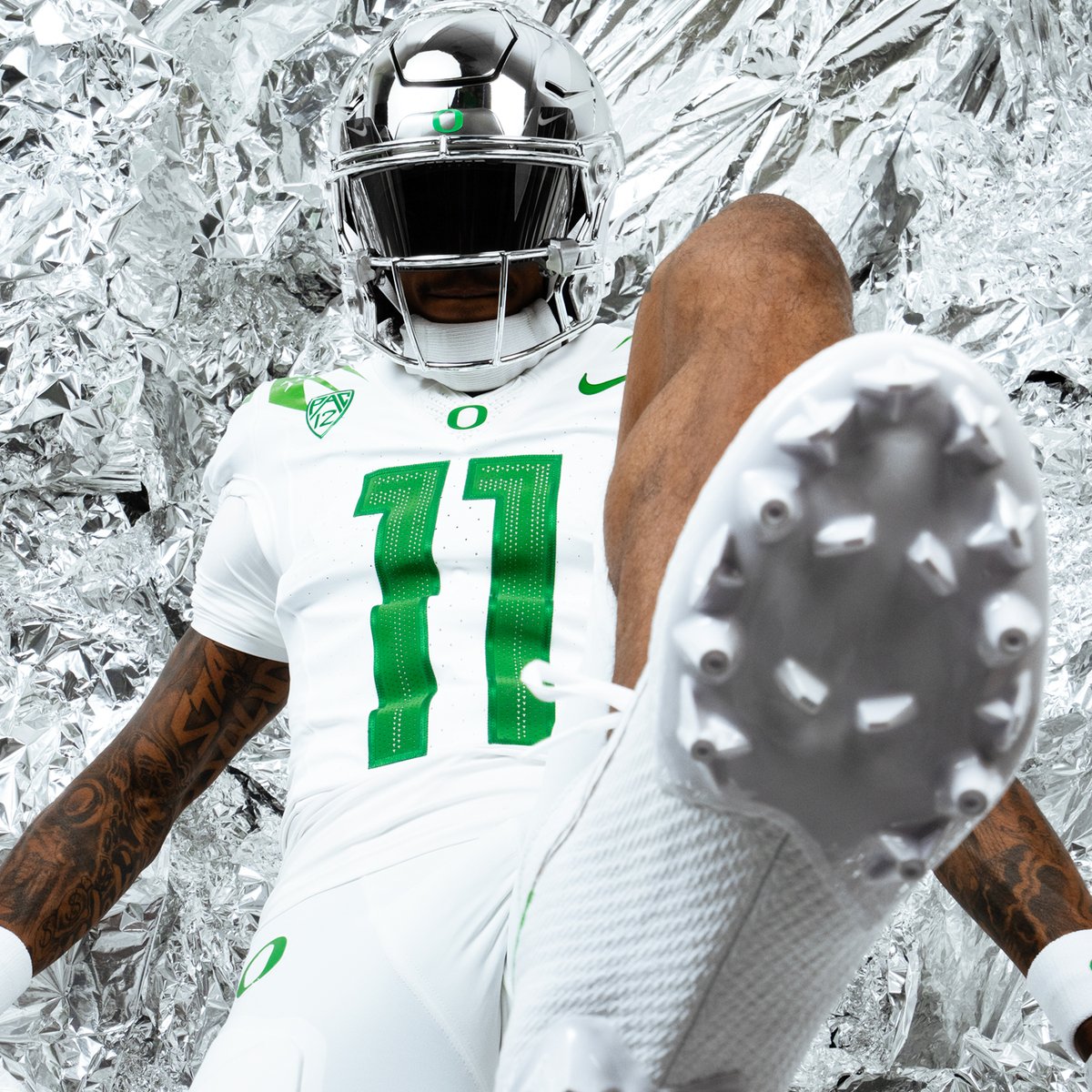 Max velocity. Game 2 uniform combo for Oregon Football. #GoDucks