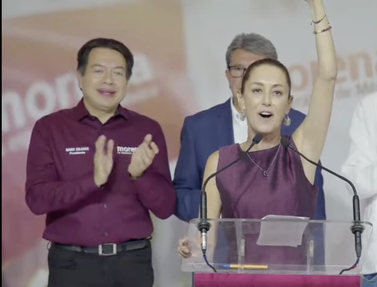 En clara alusión a Marcelo Ebrard, Claudia Sheinbaum, ganadora del proceso interno en Morena, aseguró que la unidad será fundamental, que en el movimiento "necesitamos de todos" y las puertas siempre estarán abiertas. Afirmó que habrá presidenta en 2024, "y será de la 4-T"