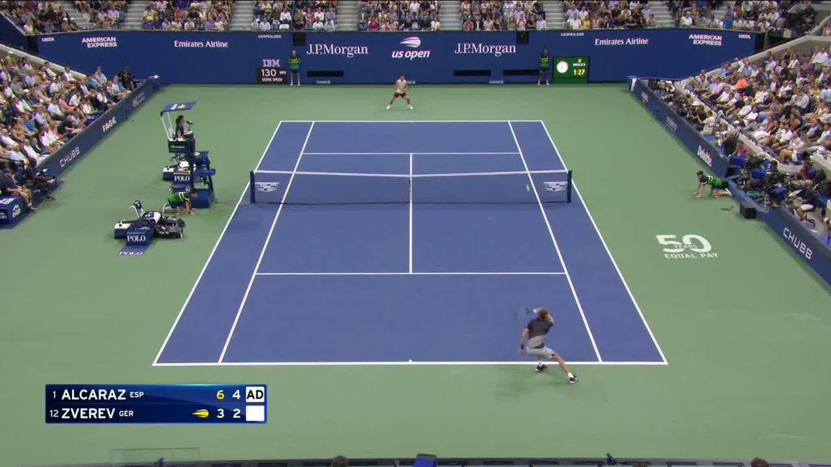 AN ABSOLUTE ROCKET OF A FOREHAND FROM ALCARAZ 🚀