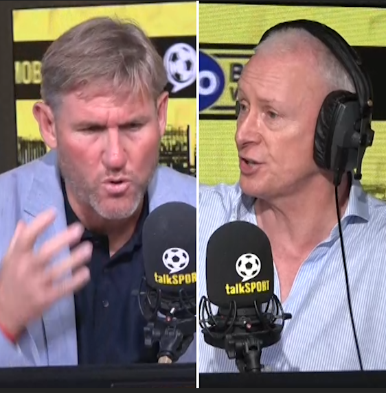 🙄 𝗦𝗶𝗺𝗼𝗻: There’s more reasons for their failure than the easy blame of the Glazers!” 😡 𝗝𝗶𝗺: “The Glazers don’t care!” Simon Jordan and Jim White clash over the key issues behind #MUFC’s lack of success.