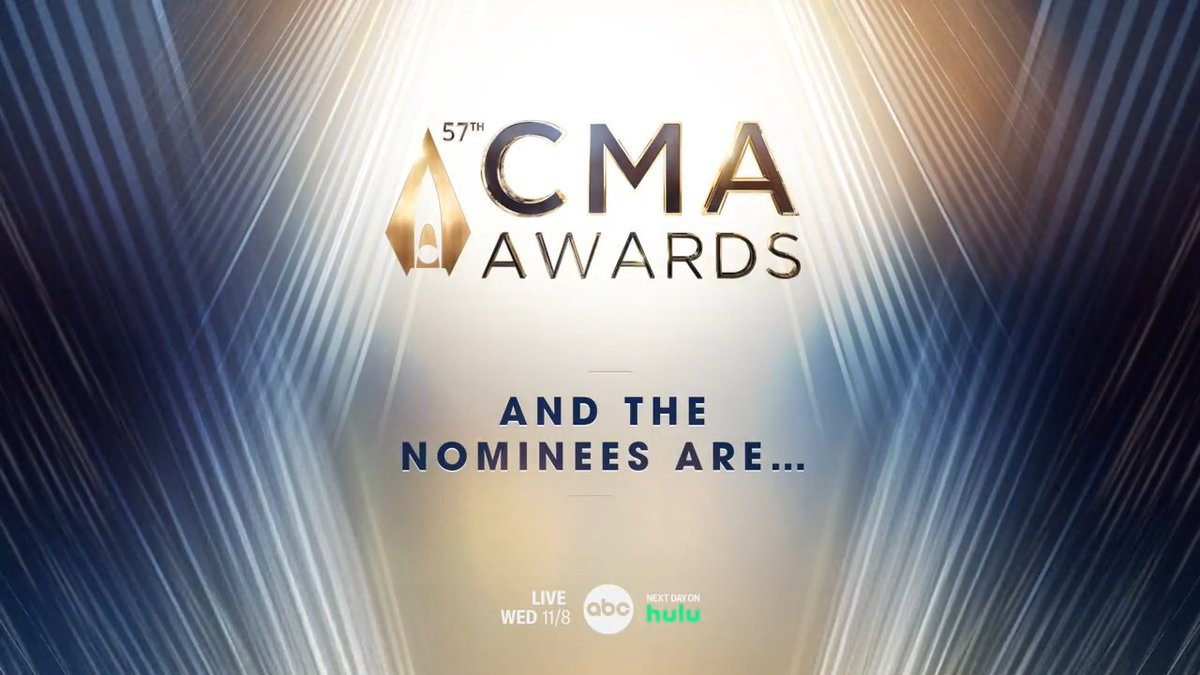 BREAKING NEWS: The 2023 #CMAawards nominees are officially announced! ⭐ Mark your calendar to watch Country Music's Biggest Night on Wednesday, November 8 at 8/7c on ABC where winners are revealed LIVE!
