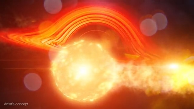 Cosmic noms 🍽️ Using our Swift observatory, scientists have discovered a black hole in a distant galaxy repeatedly nibbling on a Sun-like star, consuming a rate of about three Earth-masses of star material on each pass. Dig in: