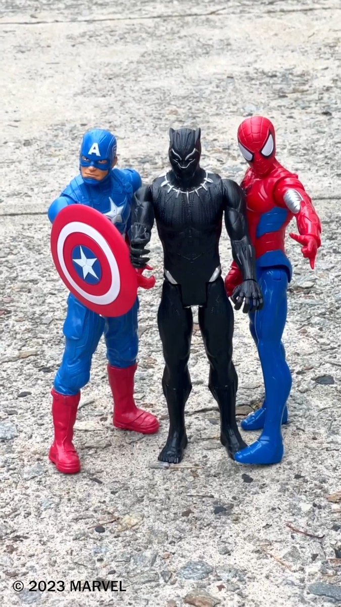 we gotta know...who would you rather save the day? we've got 12” Marvel action figures at a price that’s even more heroic. #Marvel #fivebelowfinds