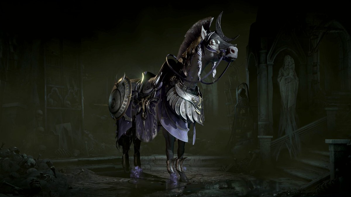 Bring the night sky to Sanctuary with the Among the Stars mount bundle 🌒