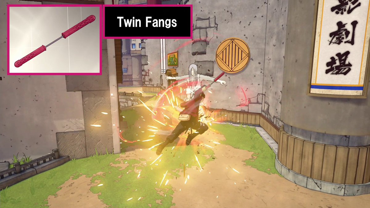 Make some noise if you're excited for these weapons from #SHINOBISTRIKER! 🔴Crimson Spear 🔴 Twin Fans 🔴 Double Moon Sword: Zero