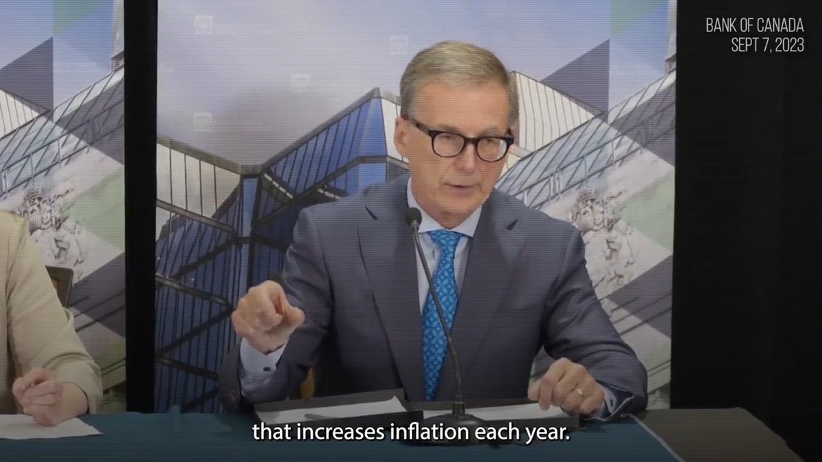 BREAKING: Even the governor of the Bank of Canada now agrees that Trudeau's tax on gas & groceries increases inflation. Trudeau's not worth the cost.